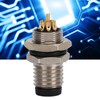 M8 Connector, M8 Aviation Connector Socket Connecto 8 Pin for