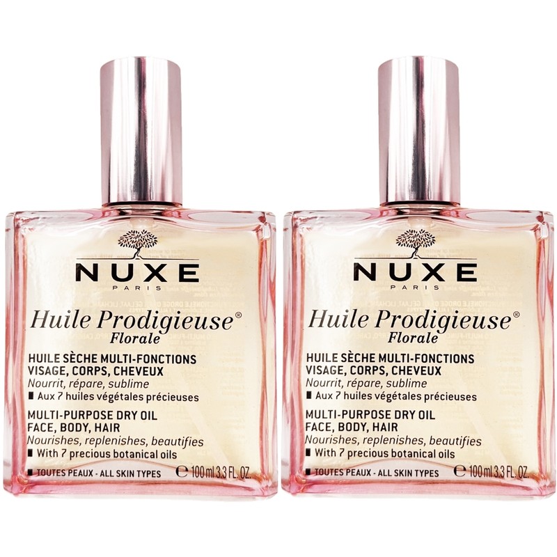 Nuxe Will Prodigy Multi Floral Oil 100ml x 2 Moisturizing