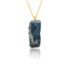 Gemsymphony Raw Kyanite Gemstone Necklace – Natural Crystal Pendant on