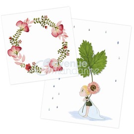Avenue Mandarine - Ref CO175C - Creative Box - Flower Press and Herbarium - Collect & Keep Beautiful Floral Compositions - Masking Tape & Glue Included, Suitable for Ages 6-10+