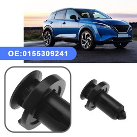 The Lord of the Tools Pack of 20 Car Bumper Retaining Clips, Plastic Underbody Protection and Insulation Plates Mounting Brackets, 0155309241, 57728AC090, Automotive Parts