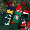 6 Pairs Christmas Socks for Men Women, Funny Cute Soft
