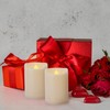 7LinRay 3" x 4" Single Flickering Flameless Candles with Remote