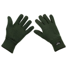 Max Fuchs Gloves "Thinsulate" Acrylic OD Green L
