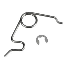 Fuel Door Spring fit for Toyota Tundra, Stainless Steel Gas Door Spring for Tundra 2007-2020, Fuel Tank Door Pocket Spring Repair Replacement 77305-0C050, 77305-0C060