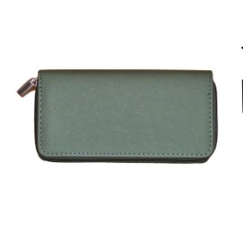 Noey & Lou Bench Women's XXL Purse Large Wallet Zip Clutch Coin Purse, Reed, Modern