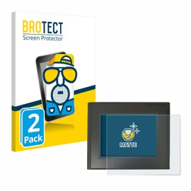 '2x Brotect Matte Screen Protector for Siemens SIMATIC MP 277 10 Touch Screen Protectors Matte Anti-Reflective Film