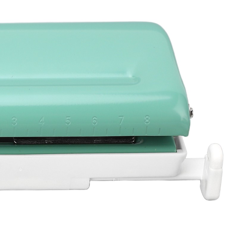 6 Hole Paper Puncher Spacing Adjustable Planner Hole Puncher for