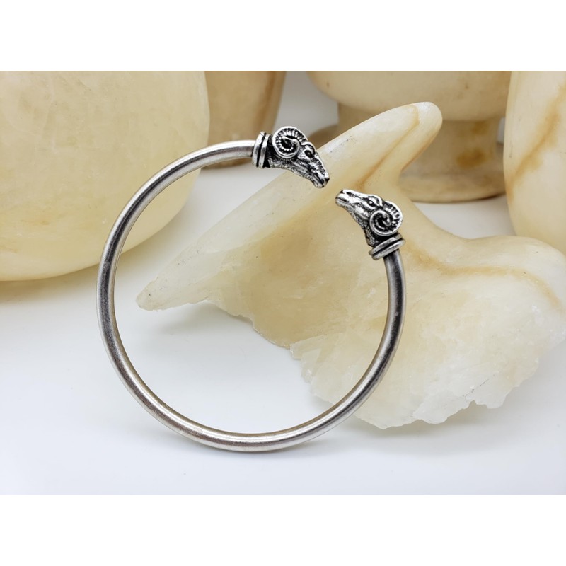 MUSEUM REPRODUCTIONS Ram Head Cuff Bracelet
