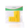 FOSHIO Mini Colander Wiper Scraper Rubber Squeegee Sticker Wrapping Tool
