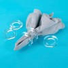 Napkin Ring Holders, Napkin Rings, Napkin Rings Set of 12,