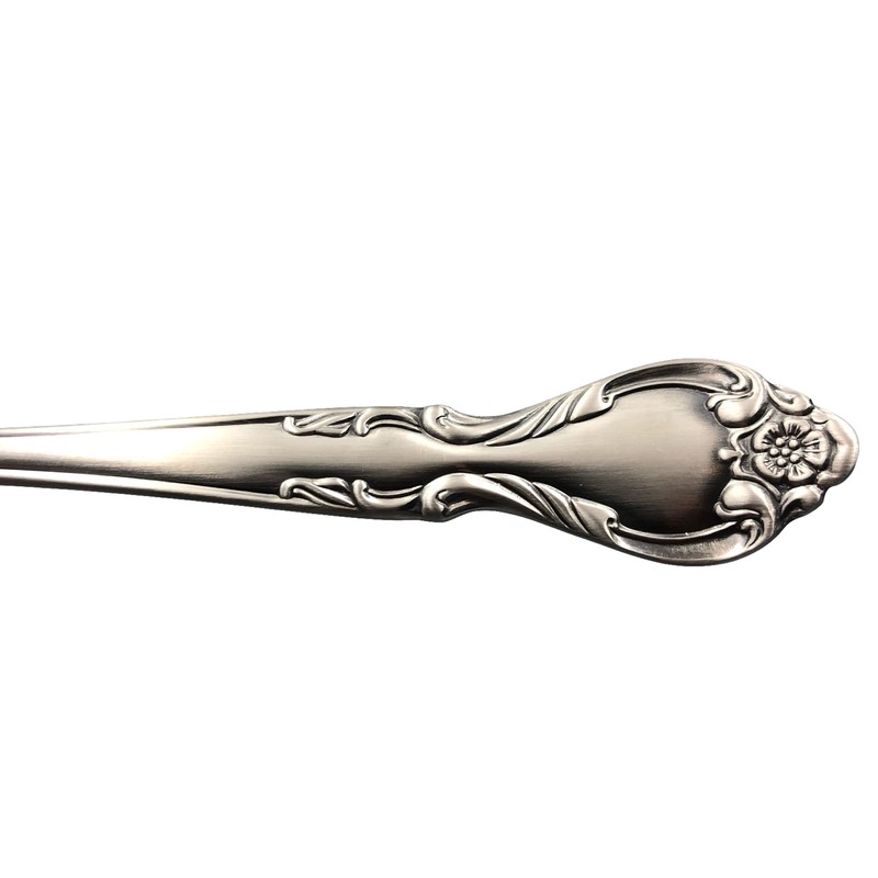 Lyon Queens Fancy 18/8 Stainless Steel Teaspoon (Set of Four)