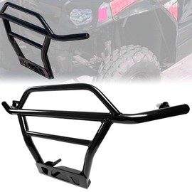 KUAFU Front Bumper Brush Guard Compatible with 2009-2020 Polaris RZR 170 Replacement for 2877813 Powder Coated Black Steel