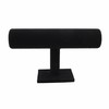 Bocar Black Velvet Bracelet Display Stand Jewelry Bangle T-Bar Display