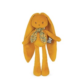 Kaloo - Lapinoo - Rabbit Doll - Baby’s Corduroy Soft Toy - 13.8"/35 cm - Ochre Colour - Ultra-Soft material - Gift Box - From Birth Onwards - K972200