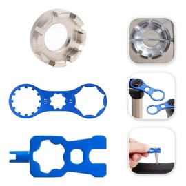3pzs Llave Para Horquilla De Bicicleta Aleación Aluminio
