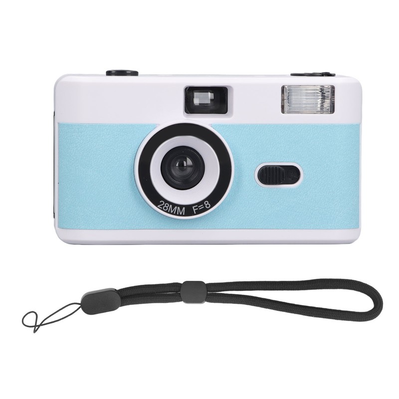 35MM Film Camera Reusable Lightweight Vintage Camera Built in Flash