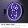 LED Neon Light Neon Sign Body Shape Art Wall Decorative