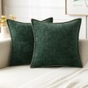 MIULEE Pack of 2 Couch Throw Pillow Covers 18x18 Inch