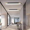 Tioolo Dimmable LED Ceiling Lights Flush Mount Ceiling Light 4FT