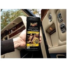 Meguiars G10900 Wipes Limpia Piel Acondicionador Proteje Gold Clas Color Blanco