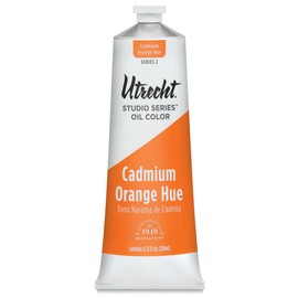 Utrecht Studio Series Oil Paint - Cadmium Orange Hue, 200 ml tube