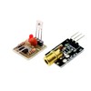 Robojax Laser Transmitter and Laser Sensor Receiver Module Non-Modulator Compatible
