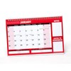 2025 Month to View Desktop Office Table Calendar/Planner (Stand Alone