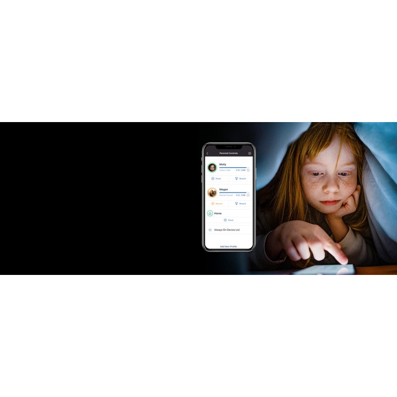 Nighthawk AX5 5-Stream AX4200 Wi-Fi 6 Router RAX42-100NAS