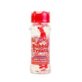 Bubble Treats Maple Bacon (2.5 Fl Oz, Pack of 1), Edible Bubbles for Kids and Dogs, Premium Natural Flavored Bubble Solution, and Refillable Bubble Solution