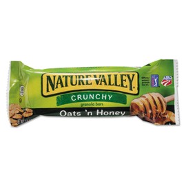 Nature Valley SN3353 Nature Valley Granola Bars, Oats'n Honey Cereal, 1.5oz Bar, 18/Box