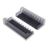 2PCS Game Holder Rack,CD Disks Card Holder Game Card Box,Game
