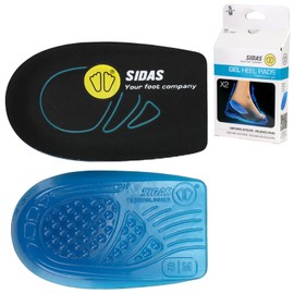 Sidas Heel Pads L/XL 10.2 - 11.2 inches (26.0 - 28.5 cm) Gel Heel Pads (Gel Heel Pads) 3133331 2-piece set