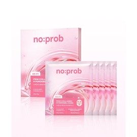 Meoncell NOPROB [5 sheets] Hydrogel Mask Pink Collagen C / 메온셀 NOPROB [5매입] 하이드로겔 마스크 핑크 콜라겐 C