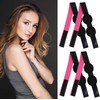 Lusofie 4 Pcs Elastic Bands for Wig for Keeping Wig