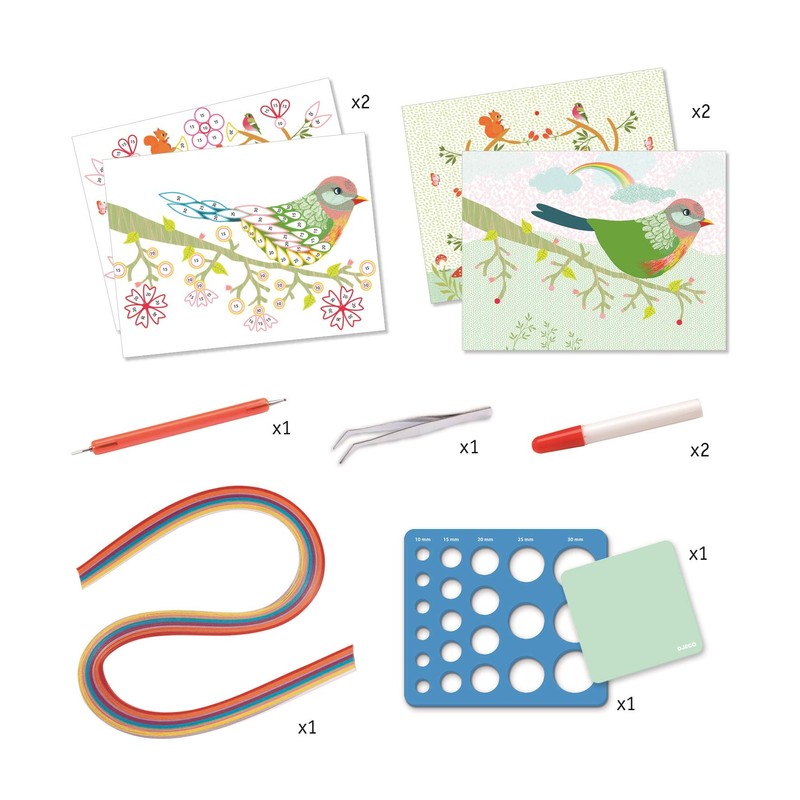 Djeco Felt Tips Little Elf Pictures [Toy]