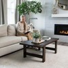Maven Lane Angelo Rectangle Coffee Table - Rustic Artisan Crafted