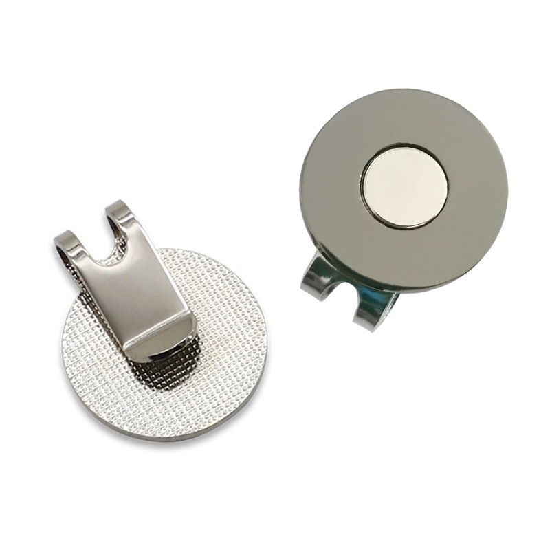 Adhere Golf Hat Clip Golf Ball Marker Holder Magnetic Golf