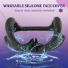 Full Light Blocker for Quest Pro Silicone Facial Interface Magnetically