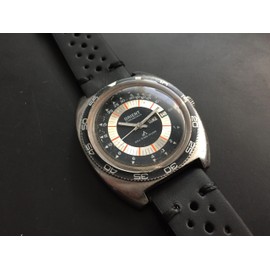 Dcasmo group New Stock Vintage Genuine Leather Bracelet for Men Original Diver Racing Rally Bracelet Traditional Retro Style, black, 20 mm, Vintage