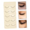 FRCOLOR 5 Pairs Simulated Eyelashes Fake Eyelashes Fake Lashes False