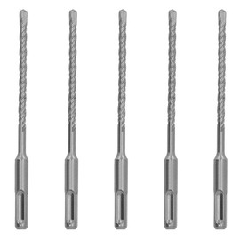 SDS Plus Rotary Hammer Drill Bit 5Pcs 5/32 in. x 6 in. Masonry Concrete Rock Drill Bit Tool Set