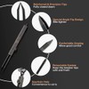 CIVIVI Tweezers Precision for Splinters, Retractable Tweezers with Leather Sheath