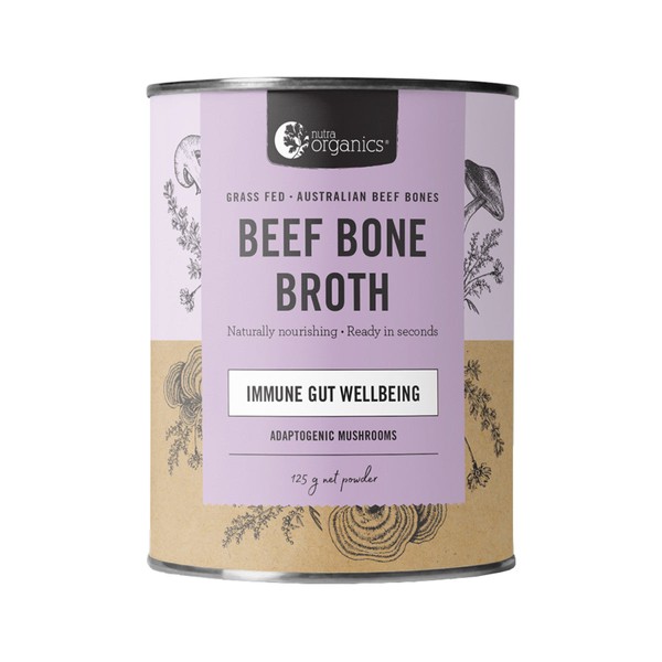 Nutra Organics - Bone Broth - Beef - Adaptogenic Mushroom