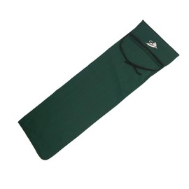 Aventik Cotton Cloth Fishing Rod Sleeve Cover Pole Sock Glove Protector Bag Pouch with 5 Compartments (Green,31inch/79cm)