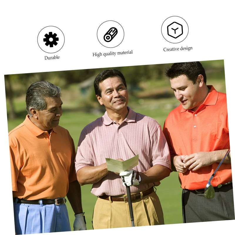 Kisangel 12pcs Competition Scorecards Golf Scorecard Record Cards Score for