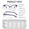OCCI CHIARI Reading Glasses Women 1.0 Round Sturdy Reader(1.0 1.25
