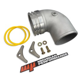 Michigan Performance Caterpillar CAT C15 Turbocharger Intake Elbow New 7W3144 With New 5H7704