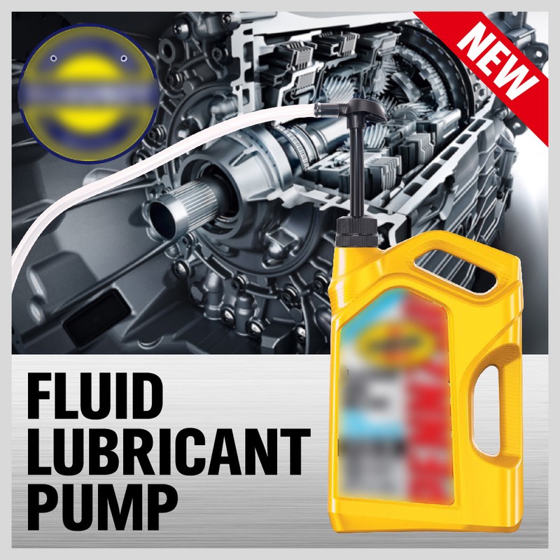 Lubricant Fluid Transfer Pump for Standard Gallon Bottles Manual Oil