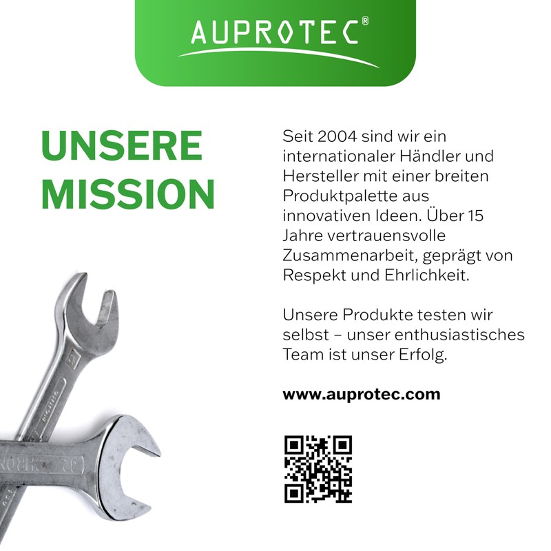 AUPROTEC AE 1 Ice Scraper with Double Blade Brass +